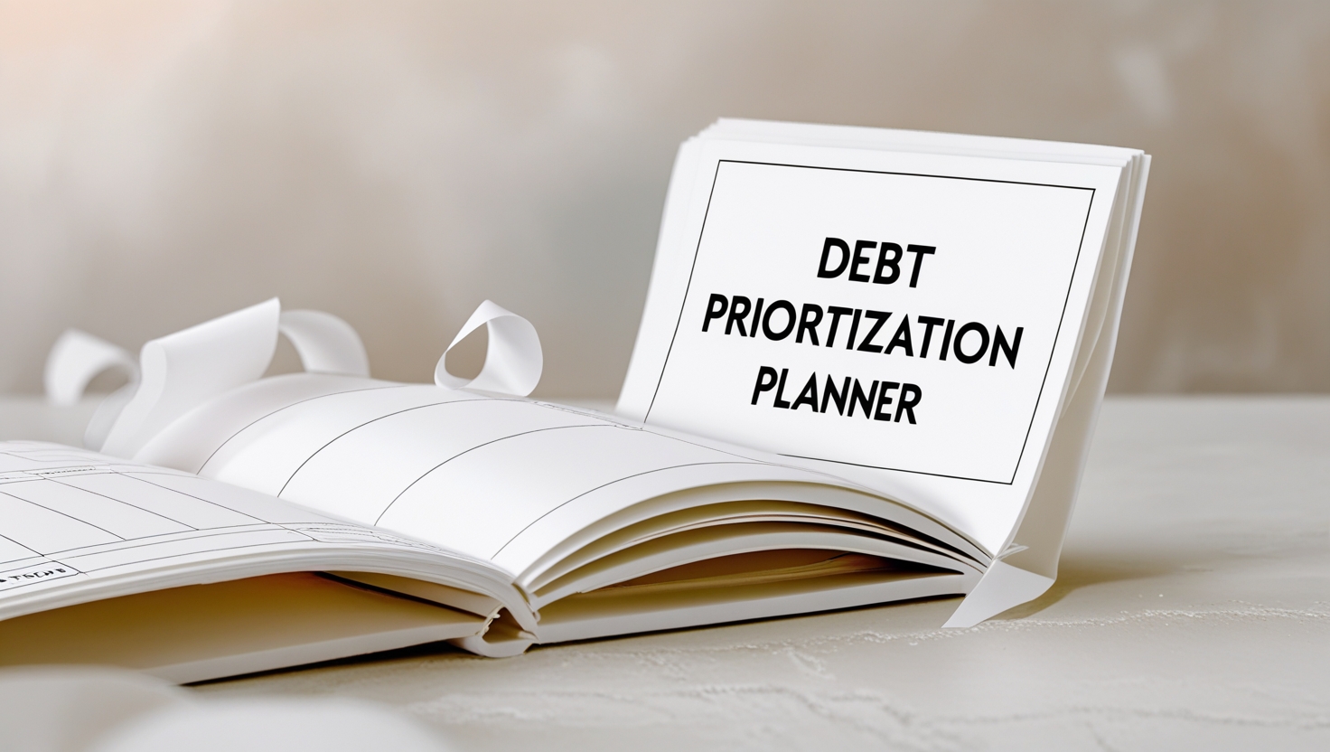 Debt Prioritization Planner